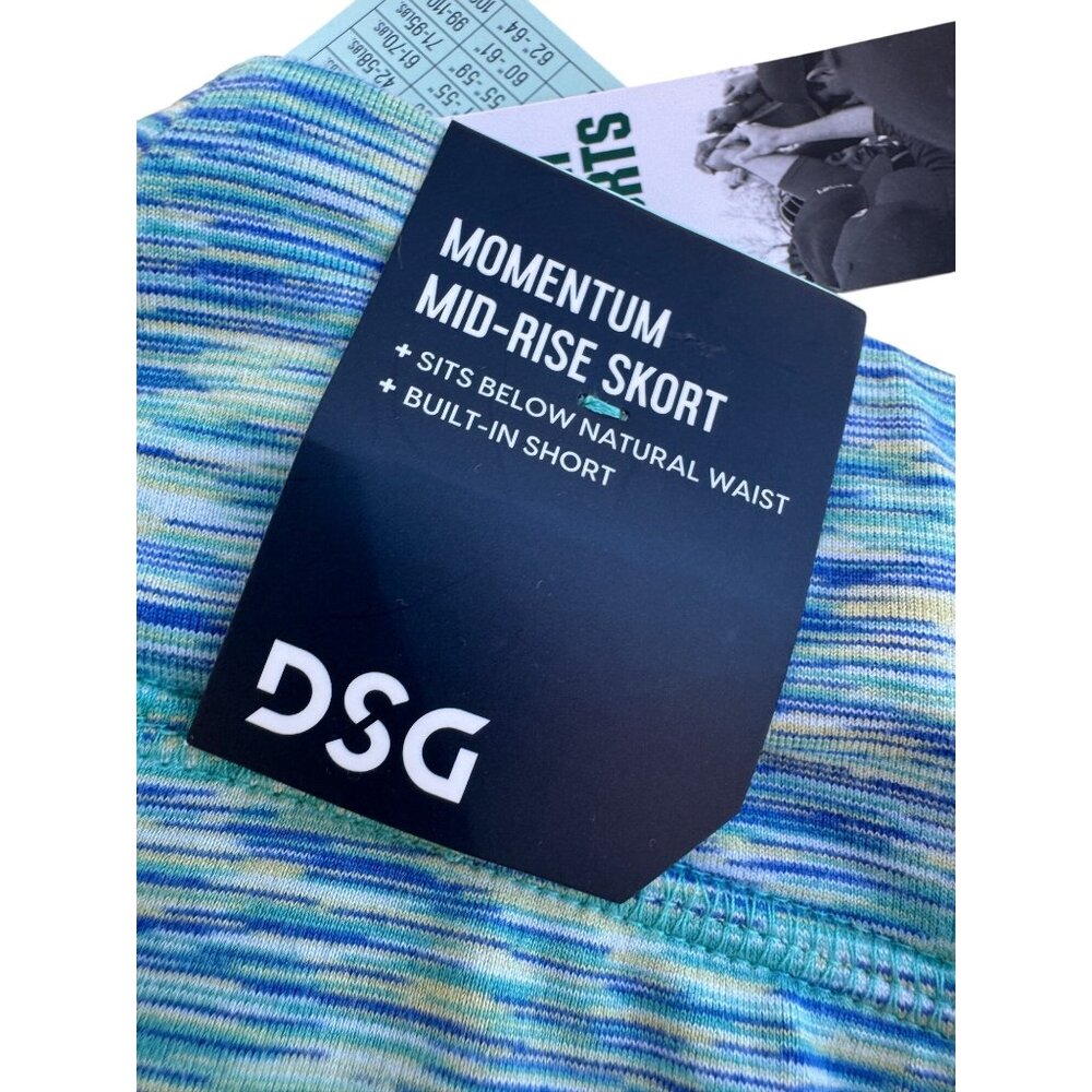 DSG Momentum Mid Rise Skort Size Large Girls NWT Tennis Golf Stretchy - Picture 11 of 12